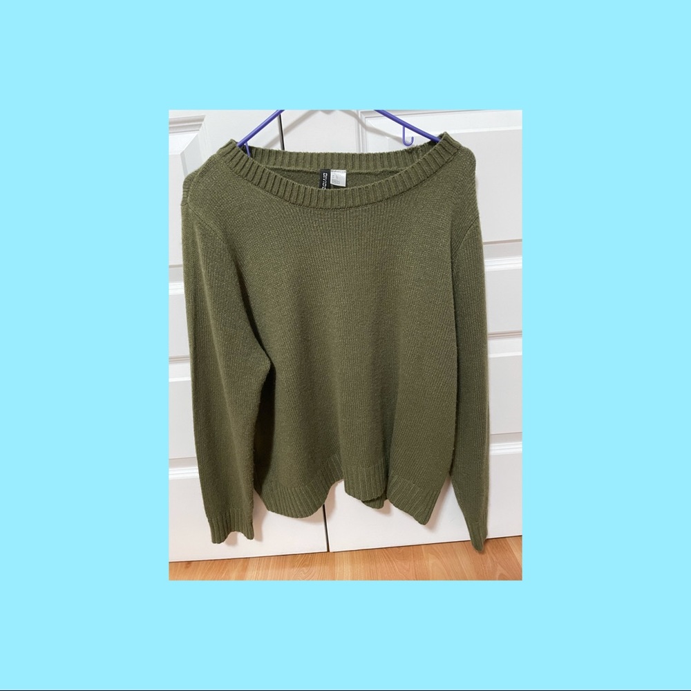 Green Knitted Top